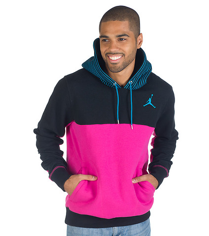 pink jordan sweater