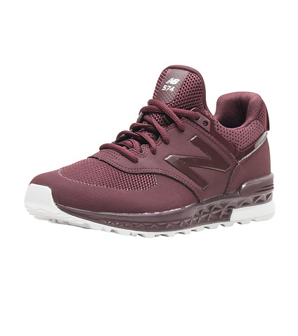 new balance 574 burgundy