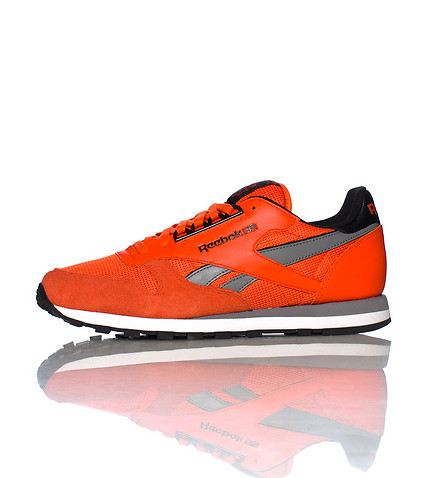 reebok leather orange